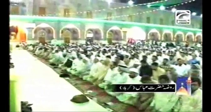 Mojza Hazrat Abbas as Water Does TAWAF of Grave of Hazrat Abbas - Must Watch