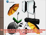 LimoStudio Photo Studio Complete Portrait Monolight Flash Lighting Light Kit - 3 Studio Flash/Strobe