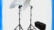 LimoStudio 600W Photography Photo Umbrella Light Lighting Kit Video and Portrait Studio Umbrella