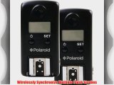 Polaroid 2.4GHz 99 Channel Wireless Remote Flash Trigger System / Wired
