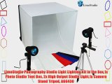 LimoStudio Photography Studio Light Lighting Kit in the Box1x Photo Studio Tent Box 2x High