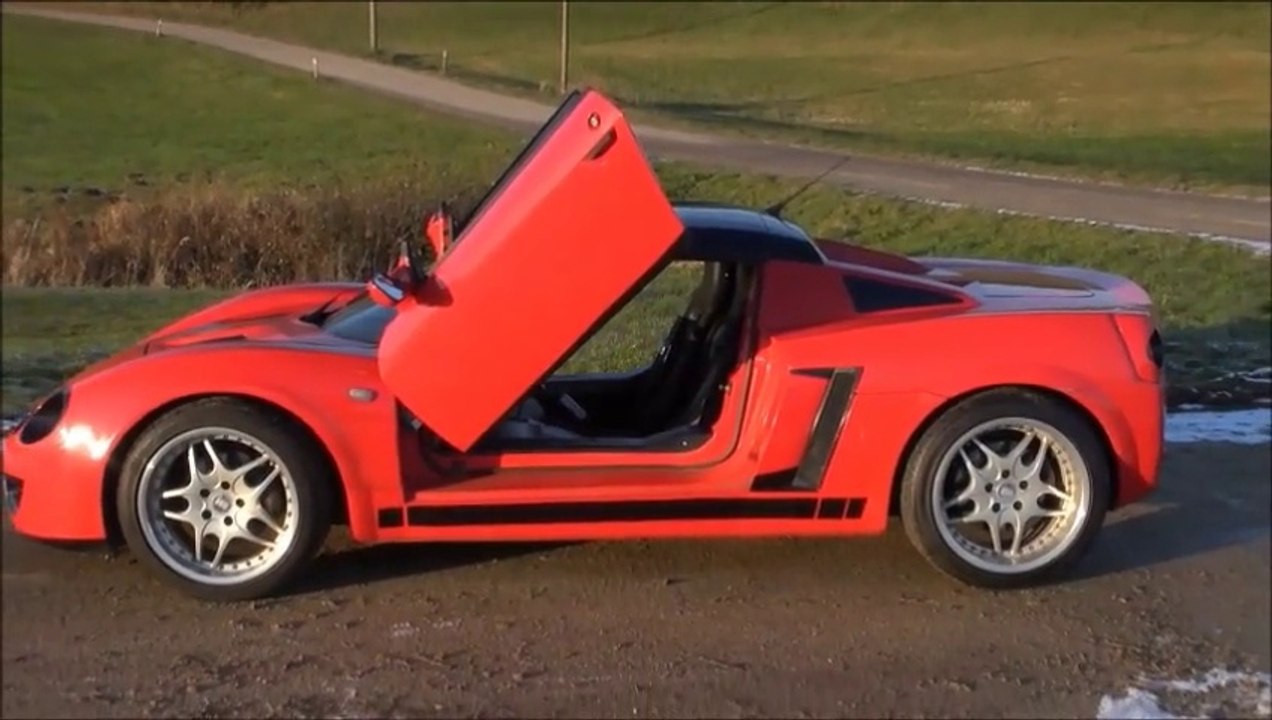 gull-wing doors for vauxhall VX220 opel speedster level 3.0