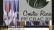 Raúl Castro llegó a Costa Rica en avión venezolano