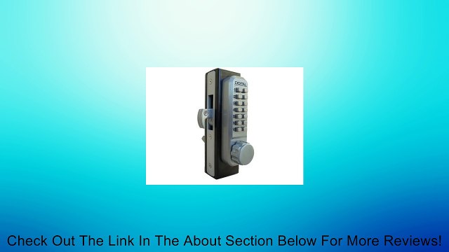 Lockey -MG Mechanical Keyless Narrow Stile Hook Bolt - Marine Grade Review