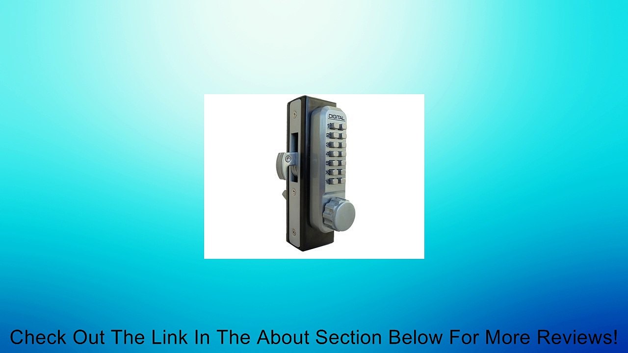 Lockey -MG Mechanical Keyless Narrow Stile Hook Bolt - Marine Grade Review