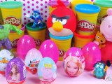 Kinder surprise eggs Peppa pig Barbie Cars 2 Violetta Toys eggs surprise
