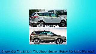Auto Part Stainless steel Chrome Window Molding sill Lines Set Fit For 2013 2014Fit Ford ESCAPE KUGA Review