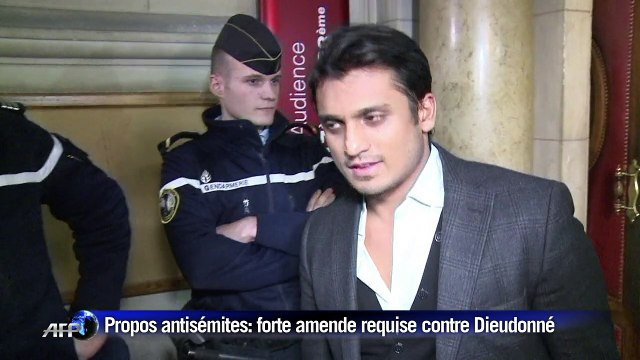 30.000 euros d'amende requis contre Dieudonné