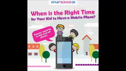 Is Your Kid Having a Cell Phone (Infographic)