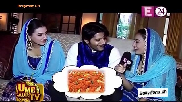 Surbhi-Karanveer Ko Hai Khaane Ka Shauk!! - Qubool Hai - 27th Jan 2015
