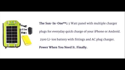 5 watt solar cell phone charger