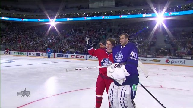 Матч Звезд 2015- Сумасшедший буллит Гусева _KHL All Star Game 2015- Sick penalty shot by Gusev