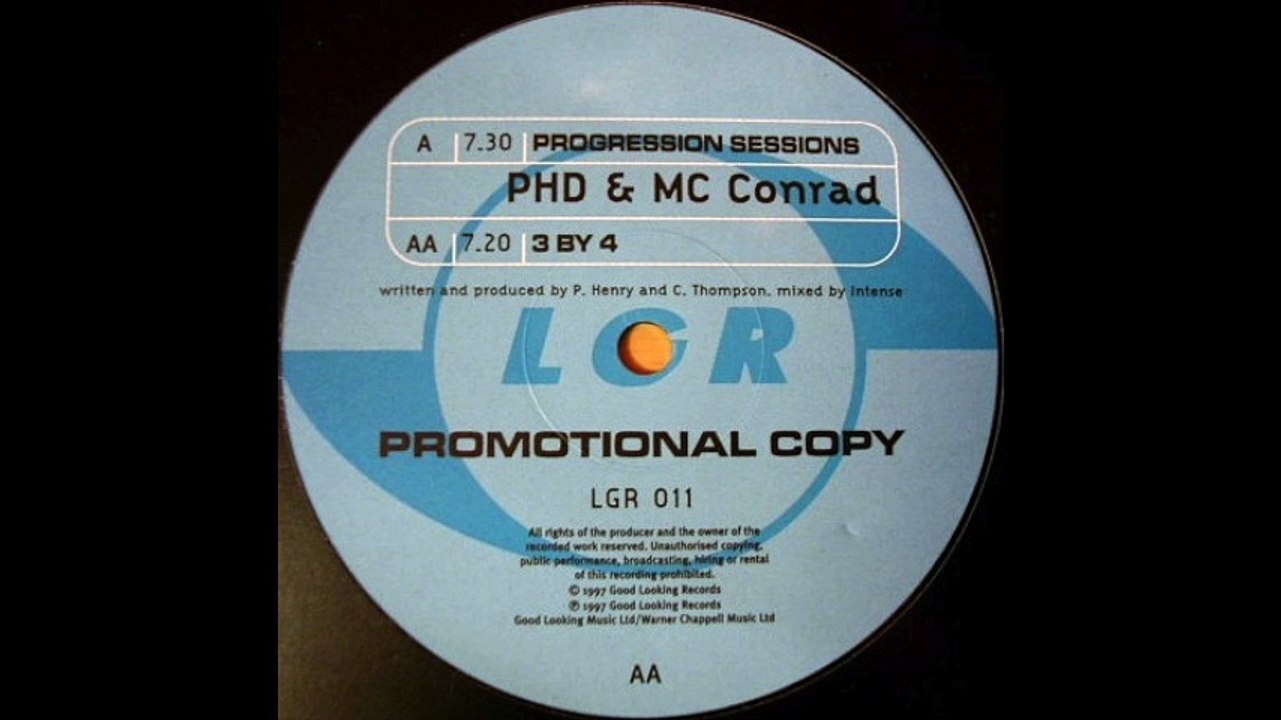 PHD & MC Conrad‎ - Progression Session