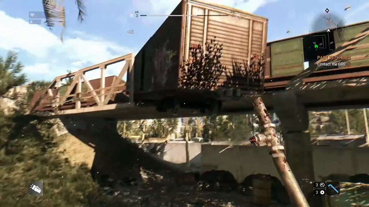 Dying Light Gameplay Walkthrough Part #9- Acid Spitting Zombie