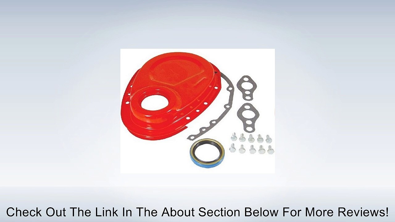 Orange SBC Chevy 283-350 Timing Chain Cover Kit Review