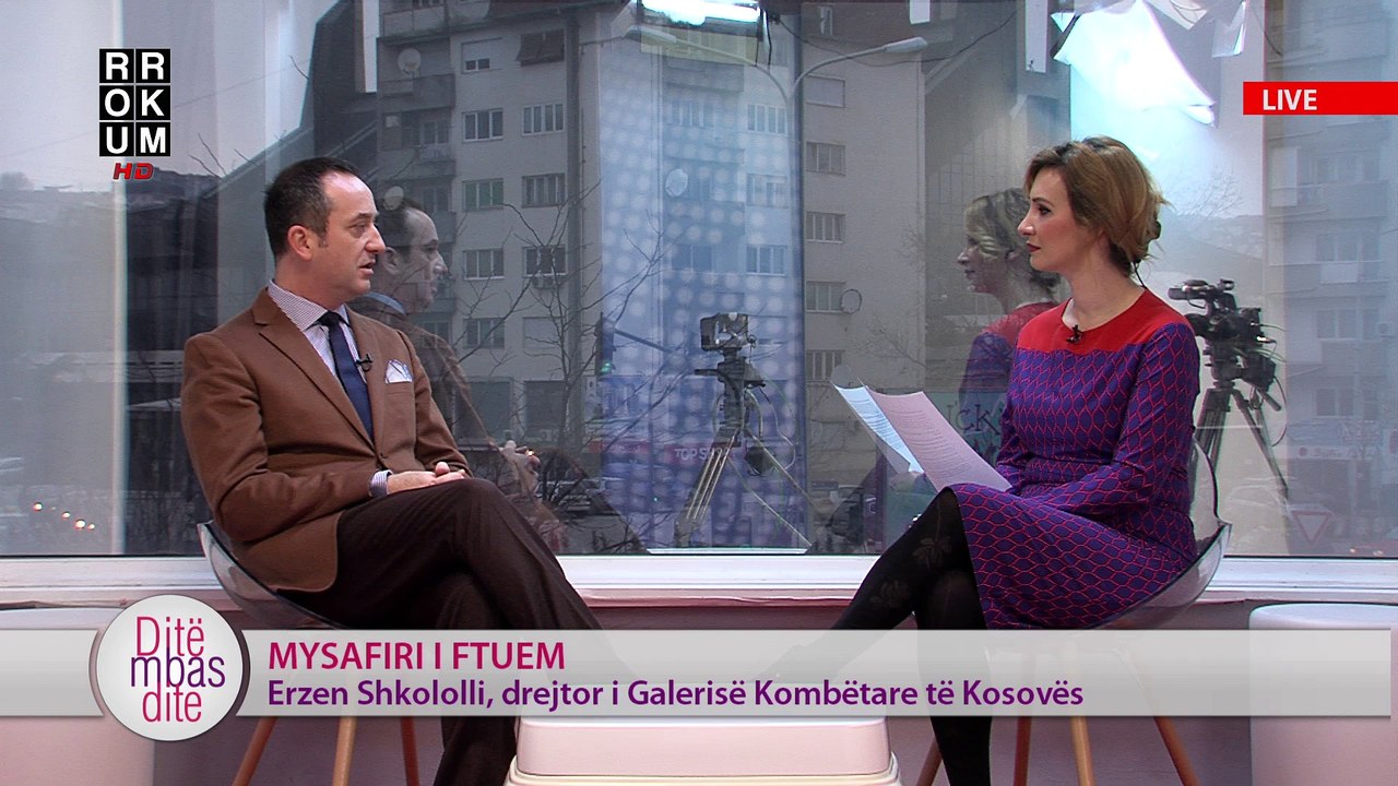 "Ditë mbas Dite" - Mysafiri i Ftuem: Erzen Shkololli, drejtor i Galerisë Kombëtare të Kosovës