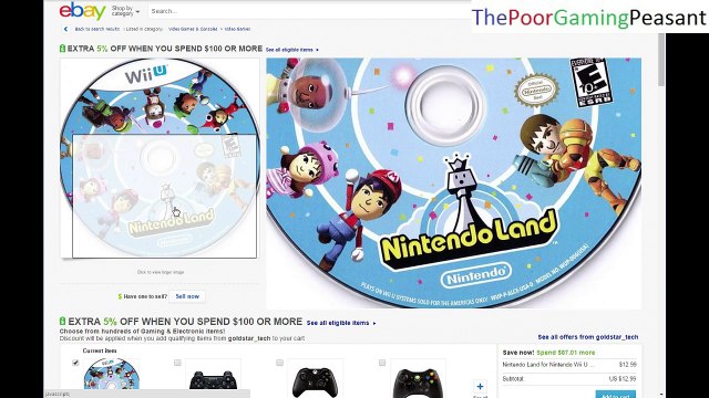 Attempting To Find Stellar Deals On Nintendo Wii U Video Games By Searching eBay