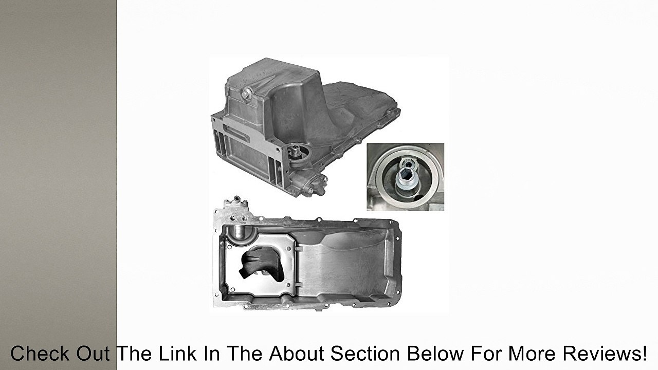 APDTY 375246 Oil Pan Assembly w/Drain Plug (OE Aluminum Design; 12579273) Review