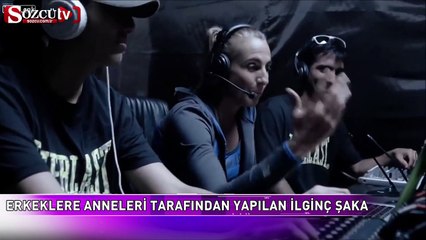 Laf attığı kadın annesi çıkınca...