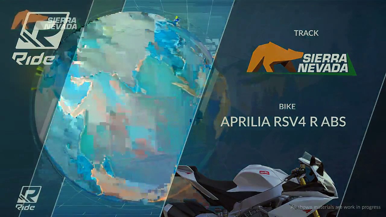 RIDE: trailer de gameplay "Sierra Nevada Aprilia"