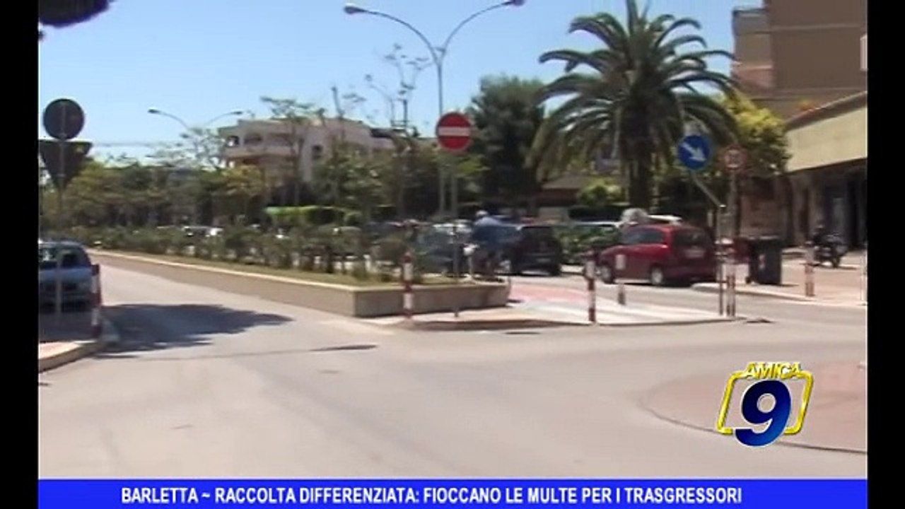 BARLETTA | Raccolta differenziata, fioccano le multe