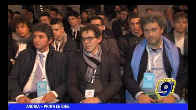 ANDRIA | Prima le idee con i senatori Gasparri ed Amoruso