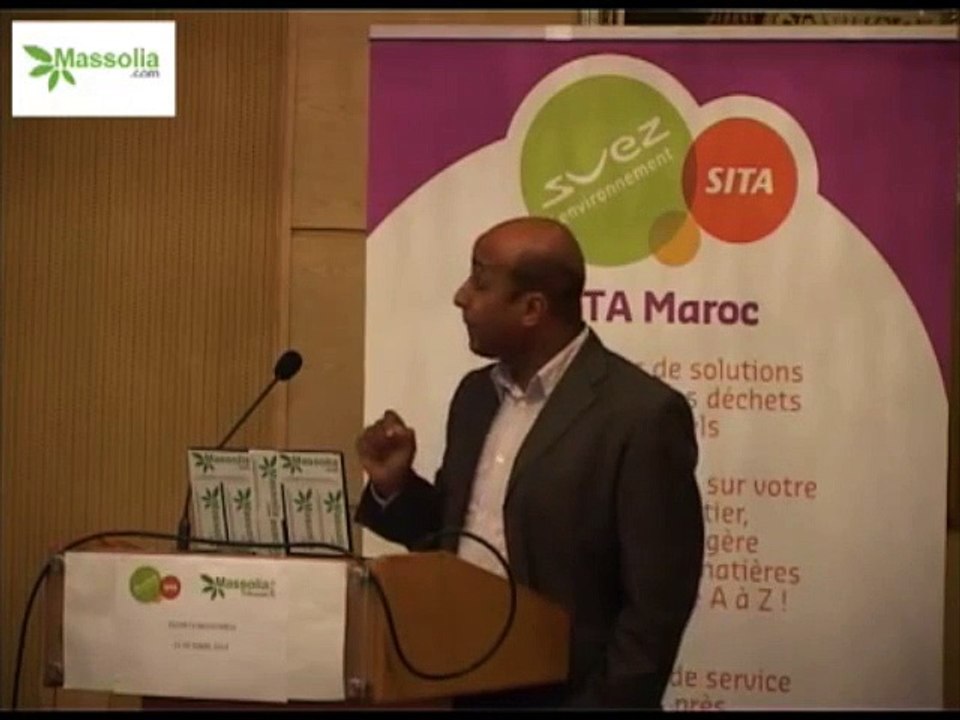 Younes Damir: Sita Maroc - Déchets industriels - Massolia - 21 octobre 2013