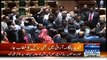 Fight Between MQM And PPP Leaders In Sindh Assembly