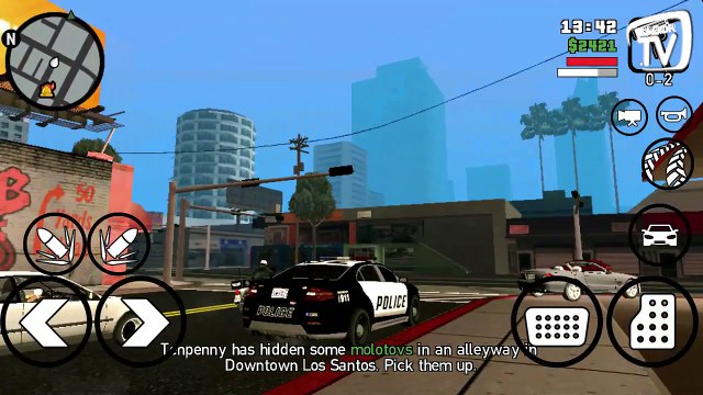 GTA San Andreas Modern Mod - Android v1.3 Walkthrough - Mission #21 - Burning Desire