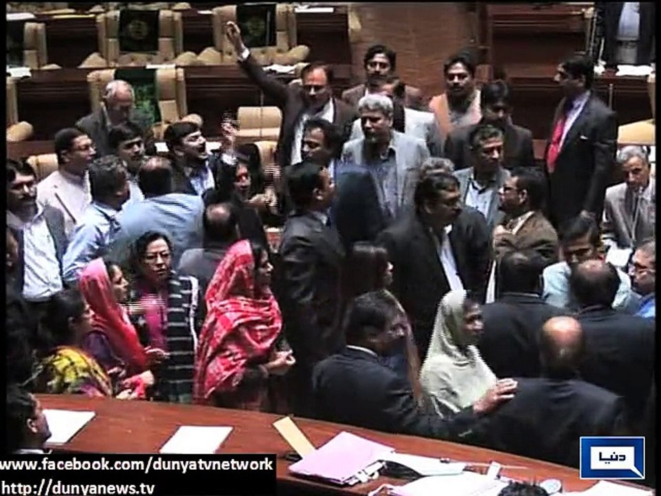 Dunya News - MQM stages walkout from Sindh Assembly over CM Sindh's statement