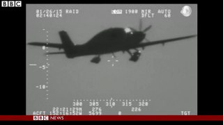 Splashdown as plane runs out of fuel BBC News