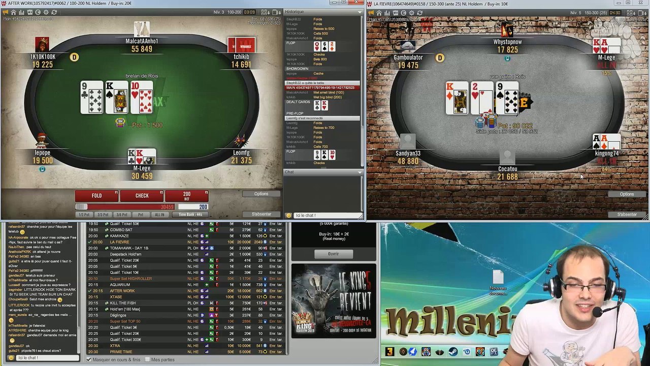 Best off : Lege au sommet d'un tournoi Winamax