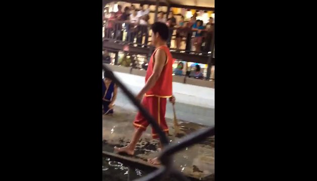 Mauvais geste au mauvais moment ...