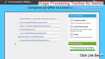 Image Processing Toolbox for Matlab (64-bit) Full (Free of Risk Download)