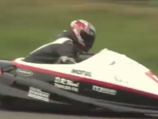 Prendre la corde en side car