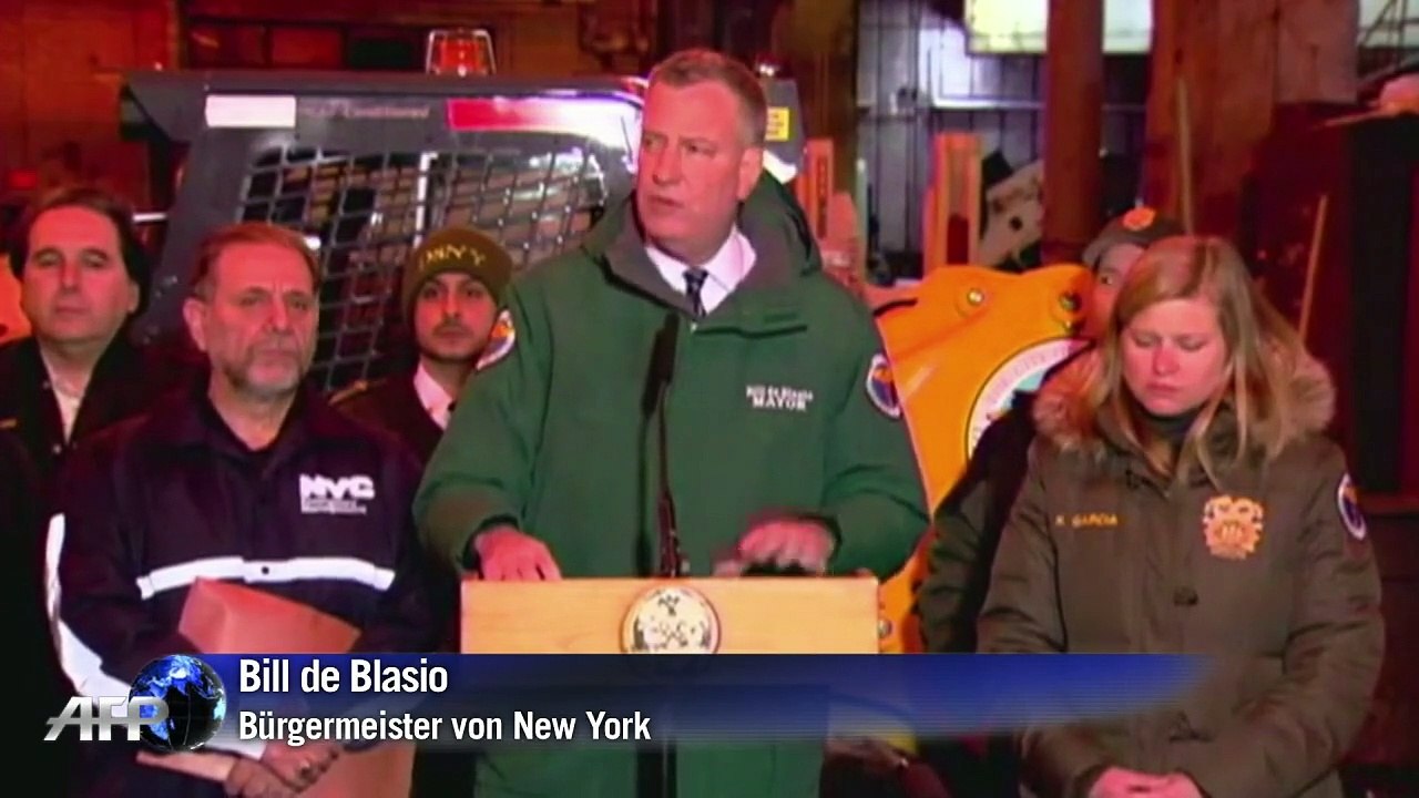 New York wappnet sich gegen Monsterschneesturm