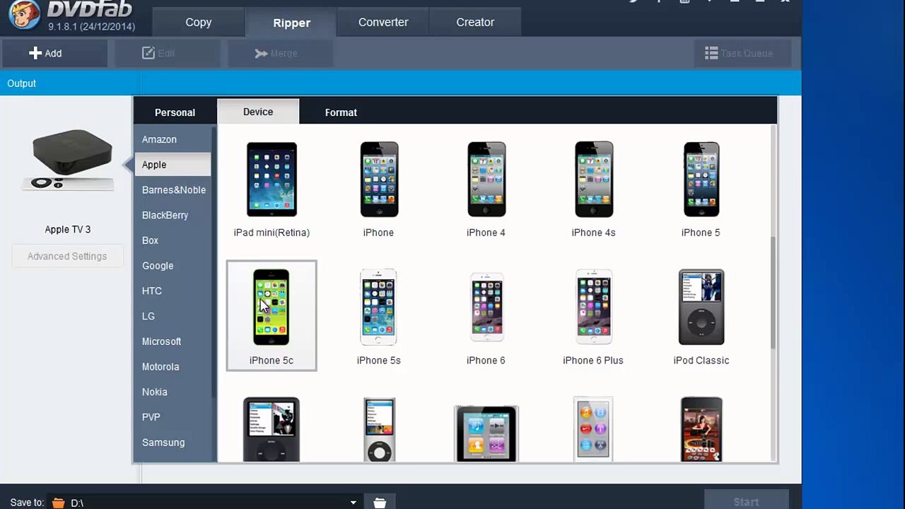 How to rip DVD to iPad with DVDFab