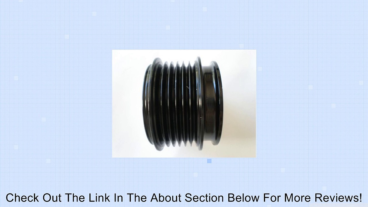 Alternator Clutch Pulley Fits Volkswagen Beetle 4 Cyl. 1.9L 1896cc 116cid Diesel 1998, Golf 4 Cyl. 1.9L 1896cc 116cid Diesel; Eng Code AHU 1997-1998, Jetta 4 Cyl. 1.9L 1896cc 116cid Diesel 1997-1998, Jetta 4 Cyl. 1.9L 1896cc 116cid Diesel; Eng Code 1Z 199