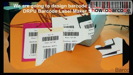 How to design barcode labels