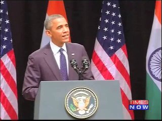 President Barack Obama quotes DDLJ:"Senorita..bade bade deshon mein..you know what I mean,
