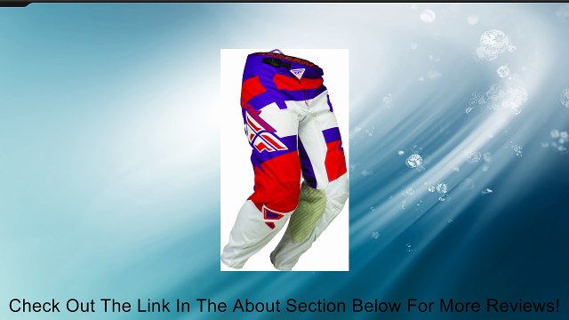 Fly Racing Mens Kinetic Blocks Pants 2014 US 38 Purple Red White Review