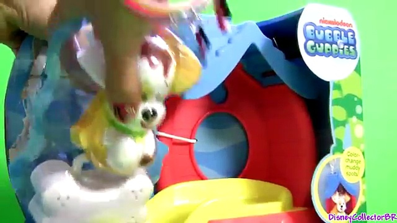 Bubble Guppies Puppy Bathtime Color Changing Toys with Nickelodeon Peppa Pig Color Changers