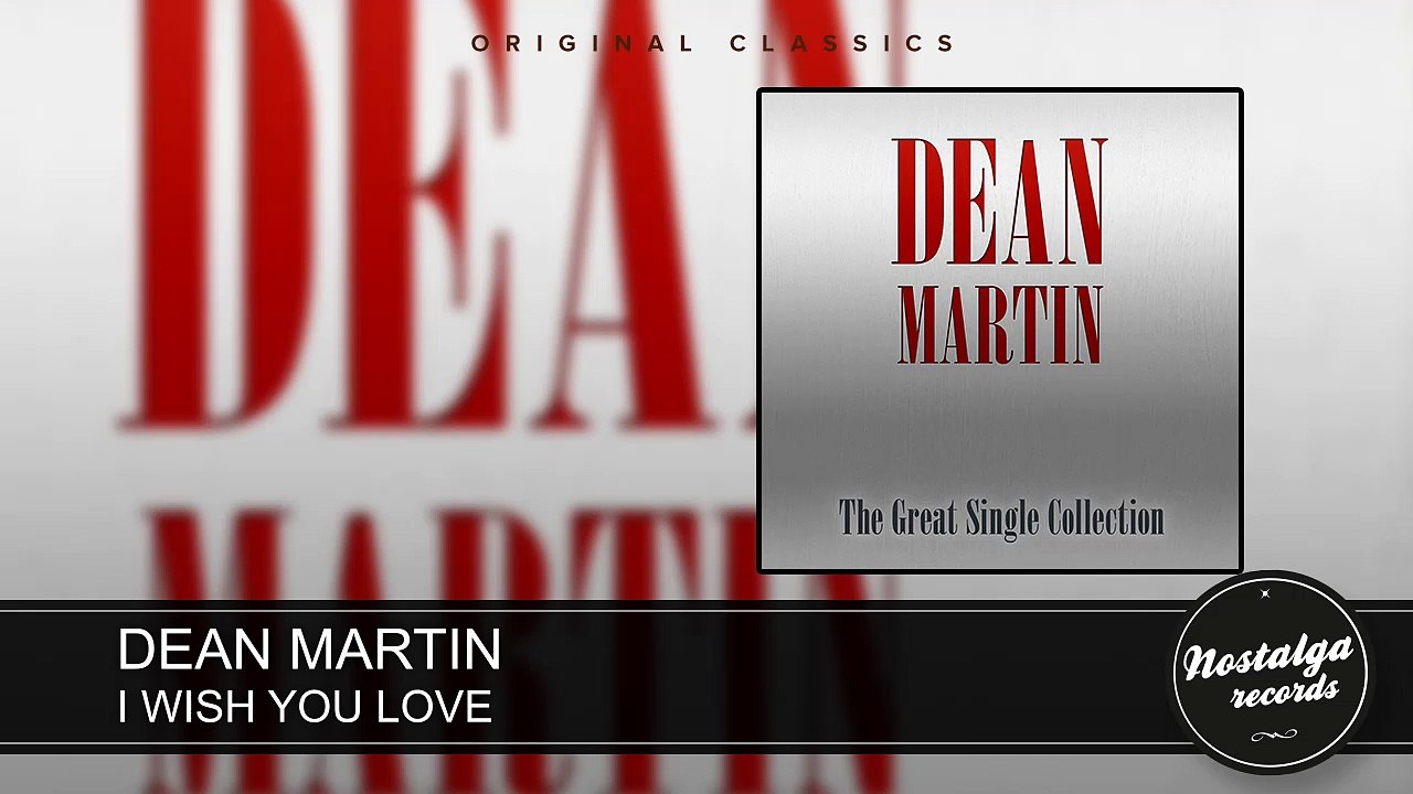 Dean Martin - I Wish You Love
