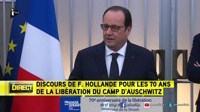 François Hollande : la France n'oubliera jamais