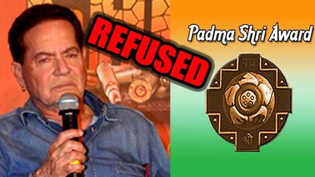 Salim Khan Declines Padma Shri Award