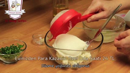 Yoğurtlu Meze Haydari Tarifi Beyaz Peynirli Tarator Sos