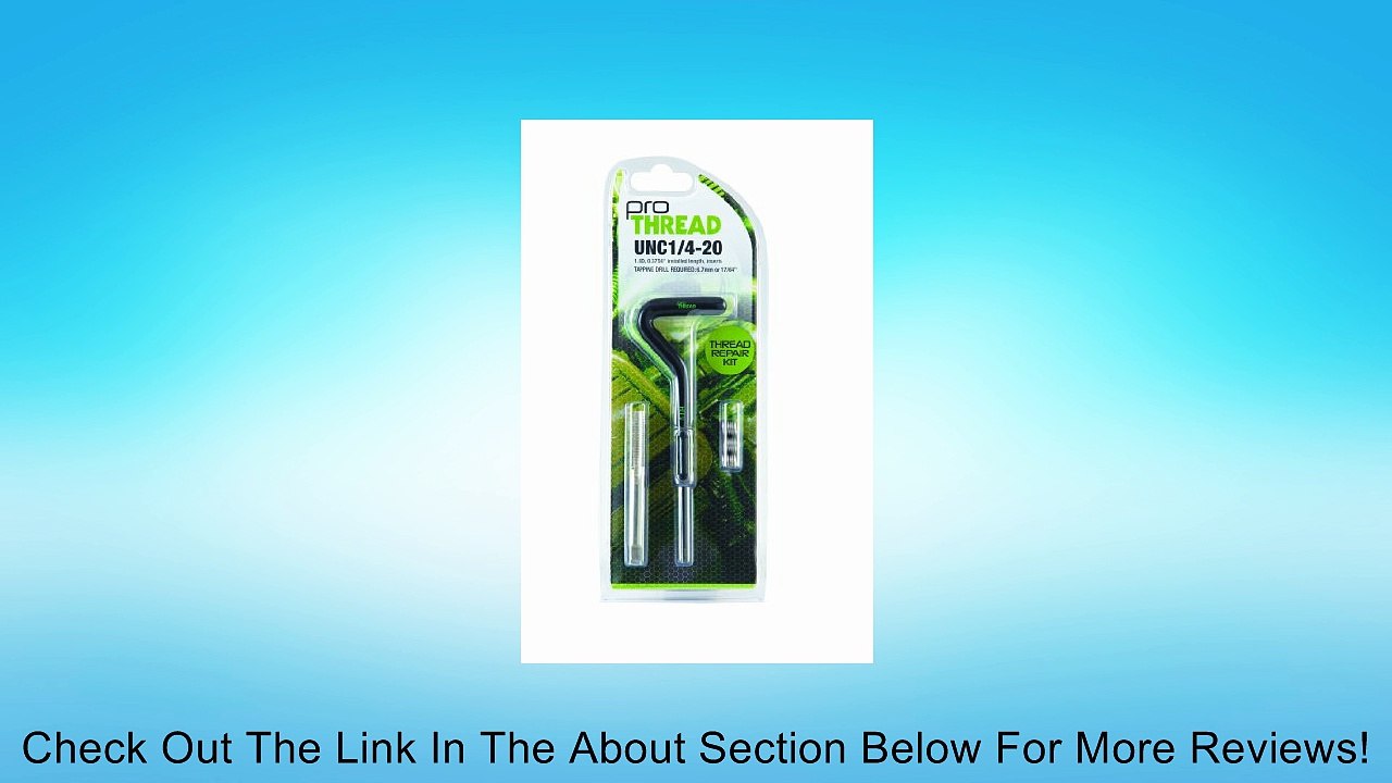 CTA Tools 33049 Pro-Thread Repair Kit, 1/4 - 20-Inch Review