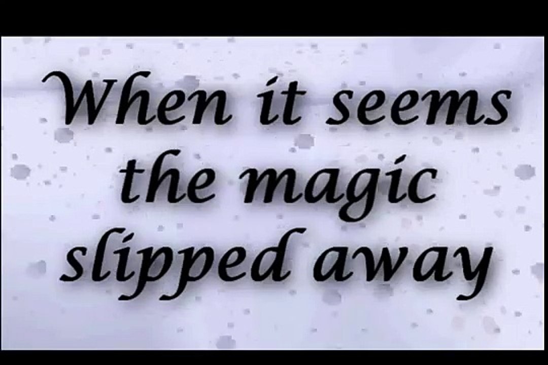 Believe Josh Groban Lyrics Video