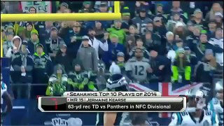 Seattle Seahawks Top 10 Plays of 2014 - NFL Super Bowl 2015.