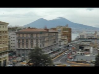 Napoli - Il grande freddo non risparmia il capoluogo (26.01.15)